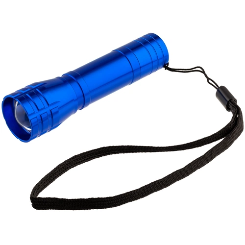Фонарик с фокусировкой луча Beaming, синий Фонарик с фокусировкой луча Beaming, синий
