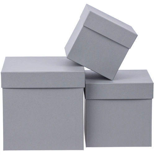 Коробка Cube, M, серая Коробка Cube, M, серая