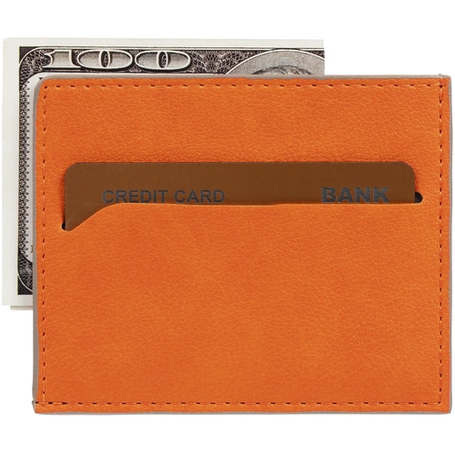 Чехол для карточек Petrus, оранжевый Чехол для карточек Petrus, оранжевый