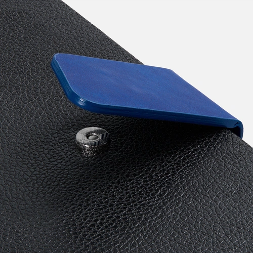 Ежедневник Boom, недатированный, черный с ярко-синий Ежедневник Boom, недатированный, черный с ярко-синий