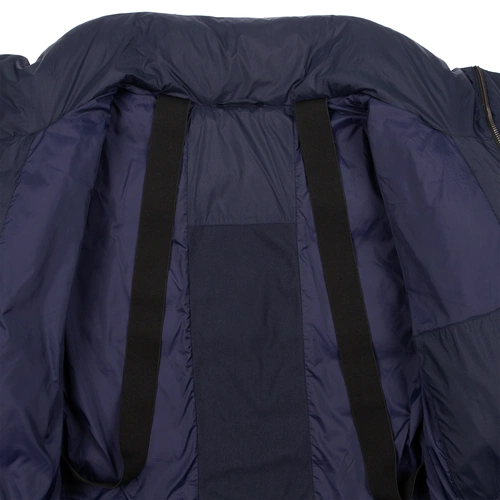 Пуховик унисекс Kapsula, темно-синий Пуховик унисекс Kapsula, темно-синий