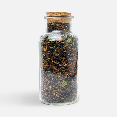 Чай «Сокочай», зеленый с соком ананаса, облепихой, толокнянкой и сафлором Чай «Сокочай», зеленый с соком ананаса, облепихой, толокнянкой и сафлором