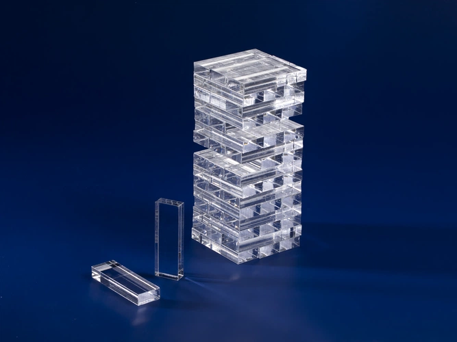 Игра Acrylic Tower, прозрачная Игра Acrylic Tower, прозрачная