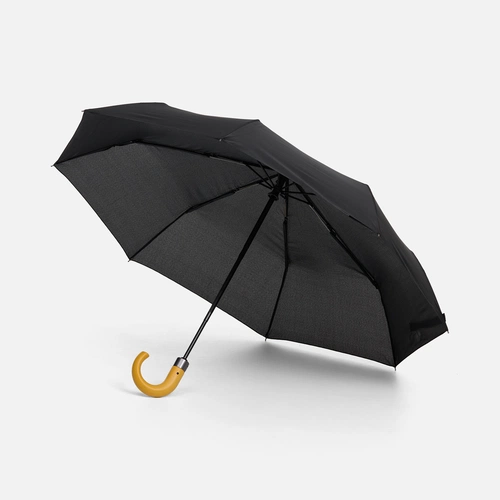 Зонт складной Classic, черный Зонт складной Classic, черный