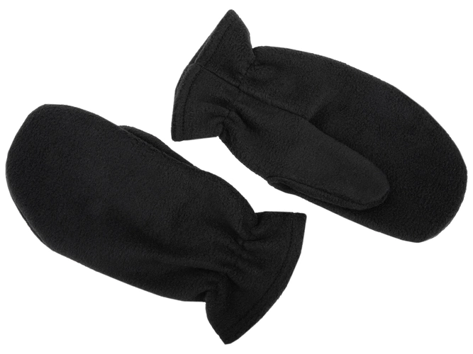 Варежки Fleecy, черные Варежки Fleecy, черные