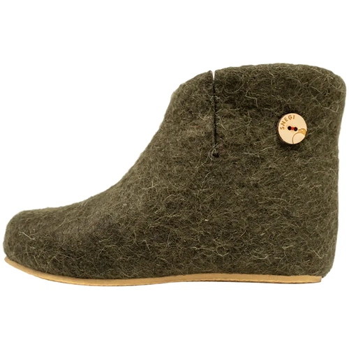 Домашние валенки Wild, зеленые (олива) Домашние валенки Wild, зеленые (олива)