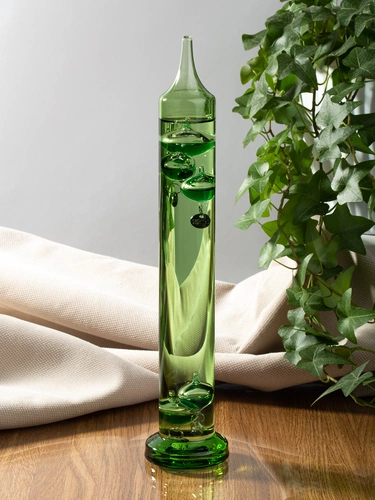 Термометр стеклянный «Галилео», зеленый Термометр стеклянный «Галилео», зеленый