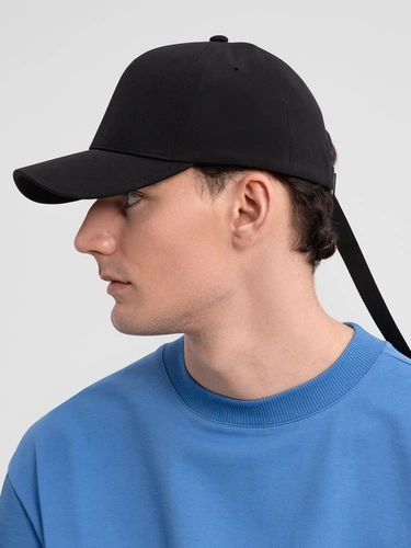 Бейсболка Kosmos, черная Бейсболка Kosmos, черная