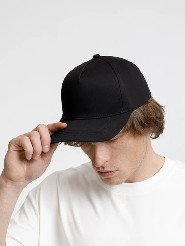 Бейсболка Seguro, черная Бейсболка Seguro, черная