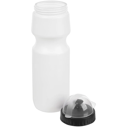 Бутылка для велосипеда Bikescape, белая с черным Бутылка для велосипеда Bikescape, белая с черным