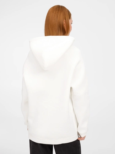 Худи унисекс оверсайз Easy Street, молочно-белое Худи унисекс оверсайз Easy Street, молочно-белое