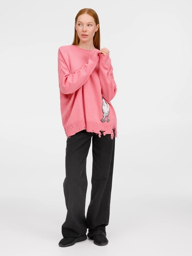 Джемпер Sharpick, розовый (фламинго) Джемпер Sharpick, розовый (фламинго)