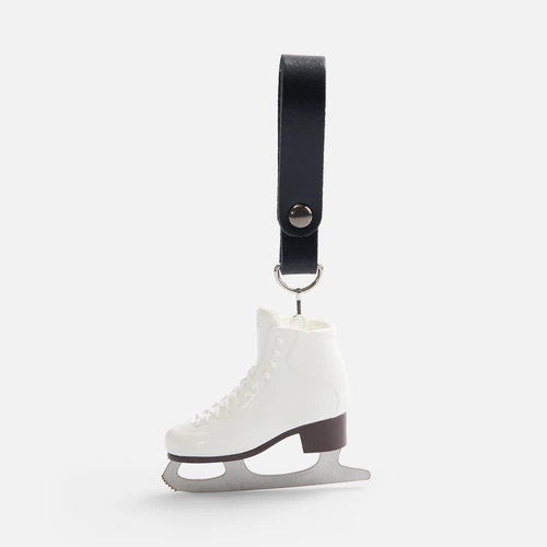 Брелок «Фигурный конек», белый Брелок «Фигурный конек», белый