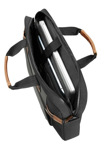 Сумка для ноутбука Sideways Laptop Bag, черная с серым Сумка для ноутбука Sideways Laptop Bag, черная с серым