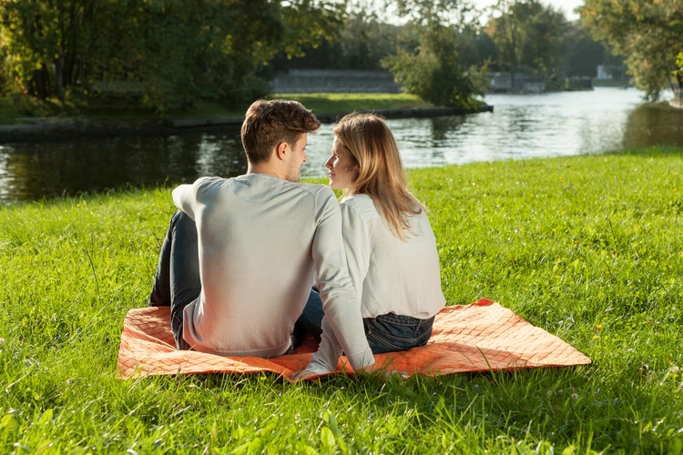 Плед для пикника Comfy, зеленый Плед для пикника Comfy, зеленый