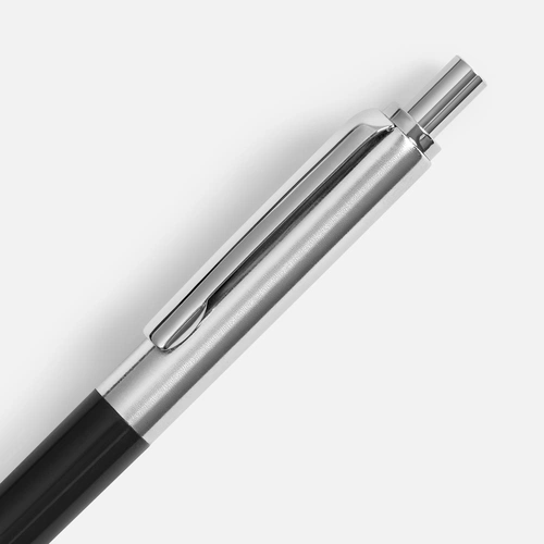 Ручка шариковая Popular, черная Ручка шариковая Popular, черная