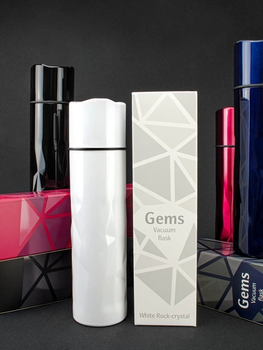 Термос Gems Black Sapphire, сапфир (синий) Термос Gems Black Sapphire, сапфир (синий)