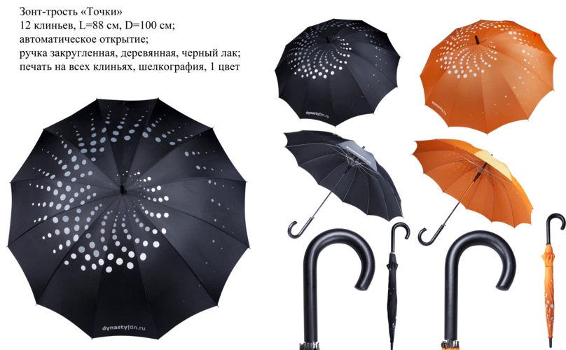 Зонты-трости Unit Plus Зонты-трости Unit Plus