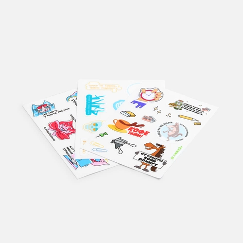 Набор наклеек UV-DTF Stiker Pack, S Набор наклеек UV-DTF Stiker Pack, S