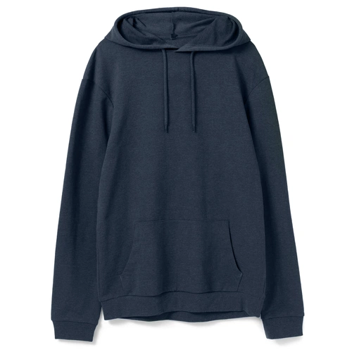 Толстовка с капюшоном унисекс Hoodie, синий меланж Толстовка с капюшоном унисекс Hoodie, синий меланж
