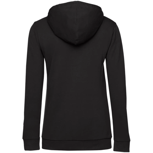 Толстовка с капюшоном женская Hoodie, черная Толстовка с капюшоном женская Hoodie, черная