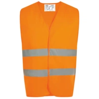 Жилет светоотражающий Secure Pro, оранжевый неон