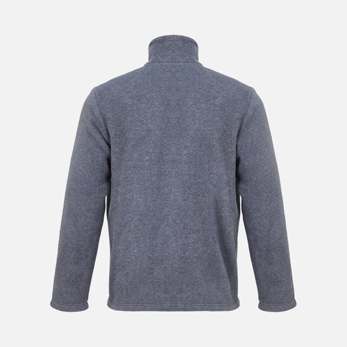 Куртка флисовая унисекс Nitro, серый меланж Куртка флисовая унисекс Nitro, серый меланж