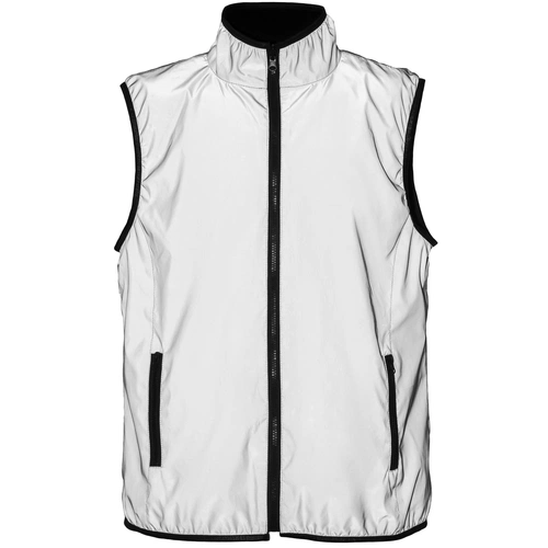 Жилет двусторонний Manifest из светоотражающей ткани, серый Жилет двусторонний Manifest из светоотражающей ткани, серый