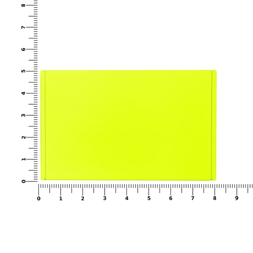 Лейбл из ПВХ Dzeta, ХL, желтый неон Лейбл из ПВХ Dzeta, ХL, желтый неон
