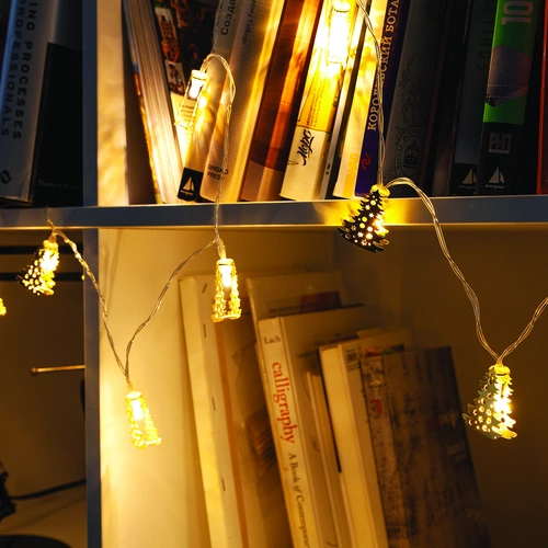 Светодиодная гирлянда Golden Lights, золотистая Светодиодная гирлянда Golden Lights, золотистая