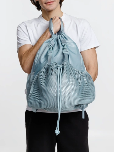 Спортивный рюкзак Verkko, серо-голубой Спортивный рюкзак Verkko, серо-голубой