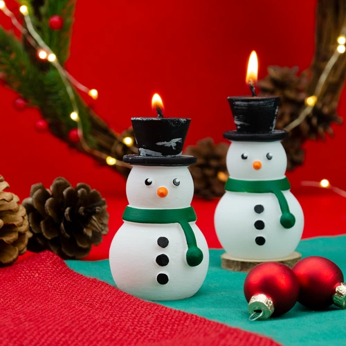 Свеча Home Lights, снеговик Свеча Home Lights, снеговик