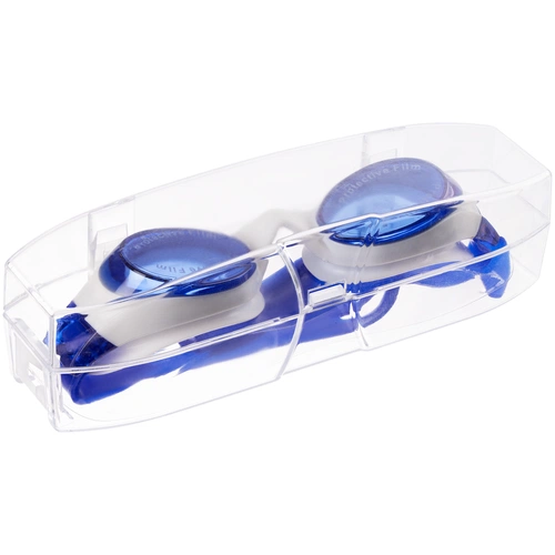 Очки для плавания Swimatic, синие с белым Очки для плавания Swimatic, синие с белым