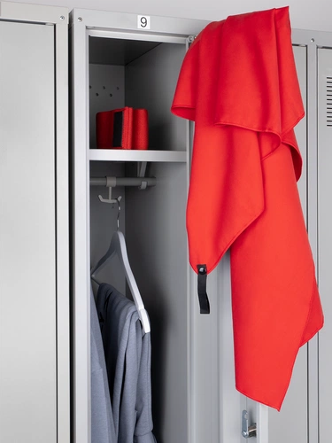 Полотенце спортивное Snaab, красное Полотенце спортивное Snaab, красное