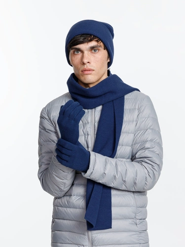 Шарф Urban Flow, темно-синий меланж Шарф Urban Flow, темно-синий меланж