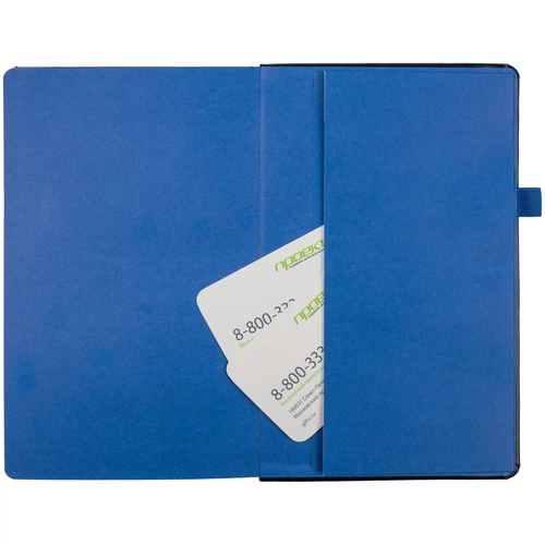 Ежедневник Ton, недатированный, черный с синим Ежедневник Ton, недатированный, черный с синим