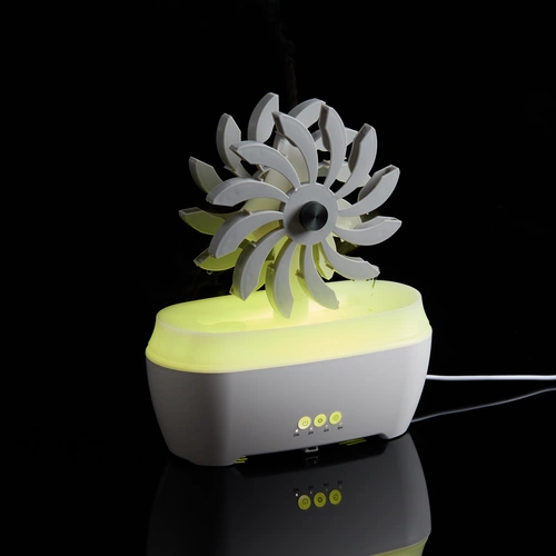 Увлажнитель-ароматизатор Steam Spin, белый с серым Увлажнитель-ароматизатор Steam Spin, белый с серым