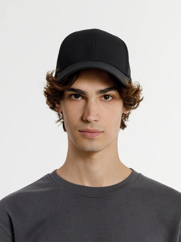 Бейсболка Cityscape, черная Бейсболка Cityscape, черная