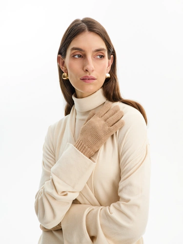 Перчатки Alpine, бежевые Перчатки Alpine, бежевые