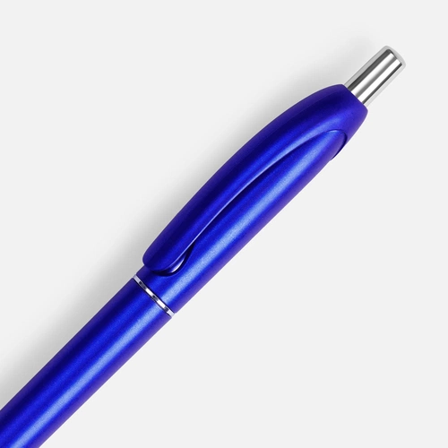 Ручка шариковая Bright Spark, синий металлик Ручка шариковая Bright Spark, синий металлик