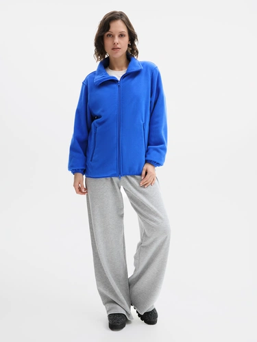 Куртка флисовая унисекс Ben Mac, синяя Куртка флисовая унисекс Ben Mac, синяя