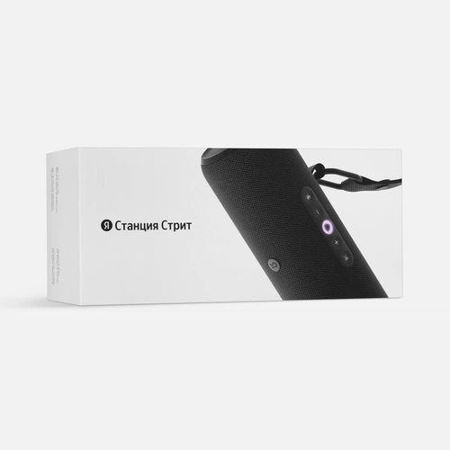 Умная колонка «Яндекс Станция Стрит», черная Умная колонка «Яндекс Станция Стрит», черная