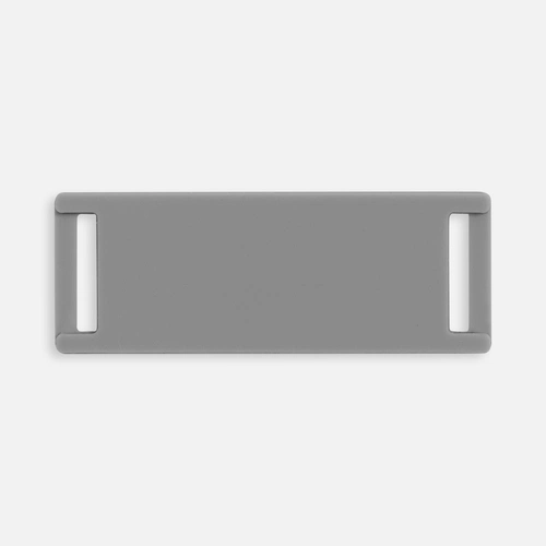 Лейбл из ПВХ Kova, серый Лейбл из ПВХ Kova, серый