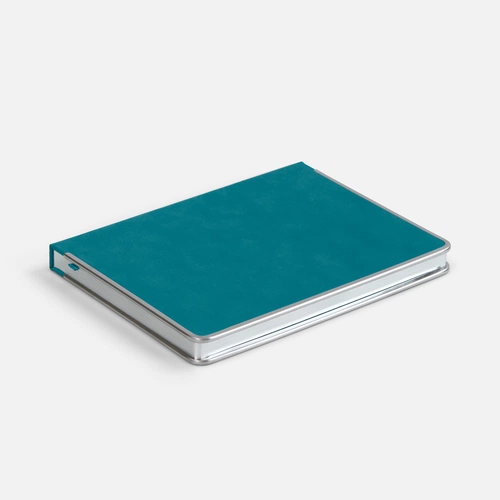 Ежедневник Metal Frame на заказ, датированный, бирюзовый Ежедневник Metal Frame на заказ, датированный, бирюзовый