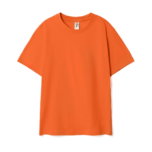 Футболка детская Regent Kids 150, оранжевая Футболка детская Regent Kids 150, оранжевая