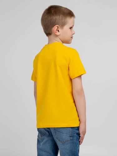 Футболка детская Regent Kids 150, желтая Футболка детская Regent Kids 150, желтая
