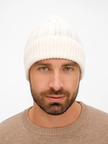 Шапка Bellish, белая (ванильная) Шапка Bellish, белая (ванильная)