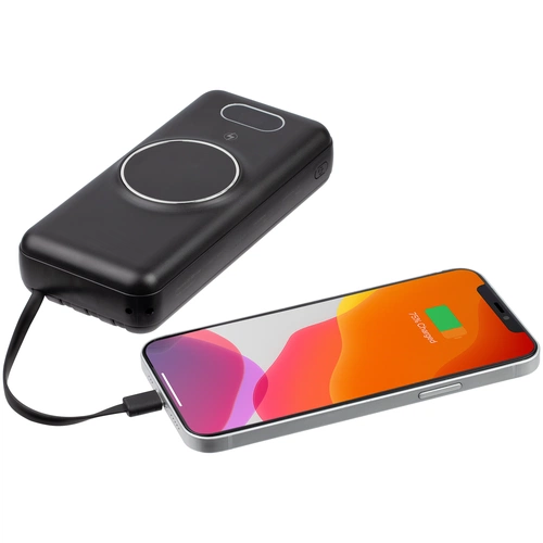 Внешний аккумулятор Omni XL 20000 мАч, черный Внешний аккумулятор Omni XL 20000 мАч, черный