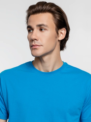 Футболка унисекс T-Bolka 160, бирюзовая Футболка унисекс T-Bolka 160, бирюзовая