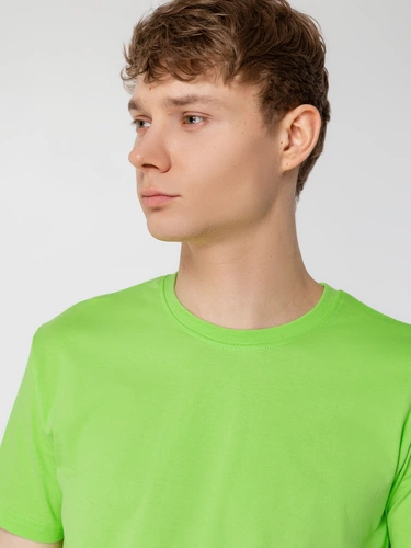 Футболка унисекс T-Bolka 160, зеленое яблоко Футболка унисекс T-Bolka 160, зеленое яблоко